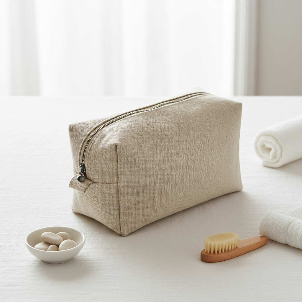 Minimalist Makeup Bag