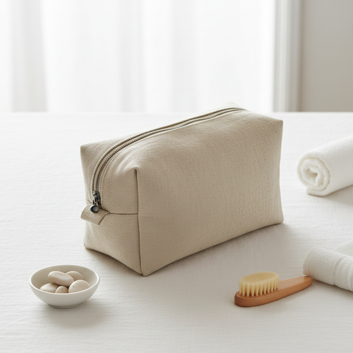 Minimalist Makeup Bag